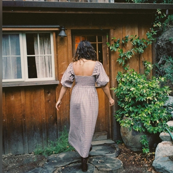 Christy Dawn Katrina in ruby plaid, small - Picture 3 of 11